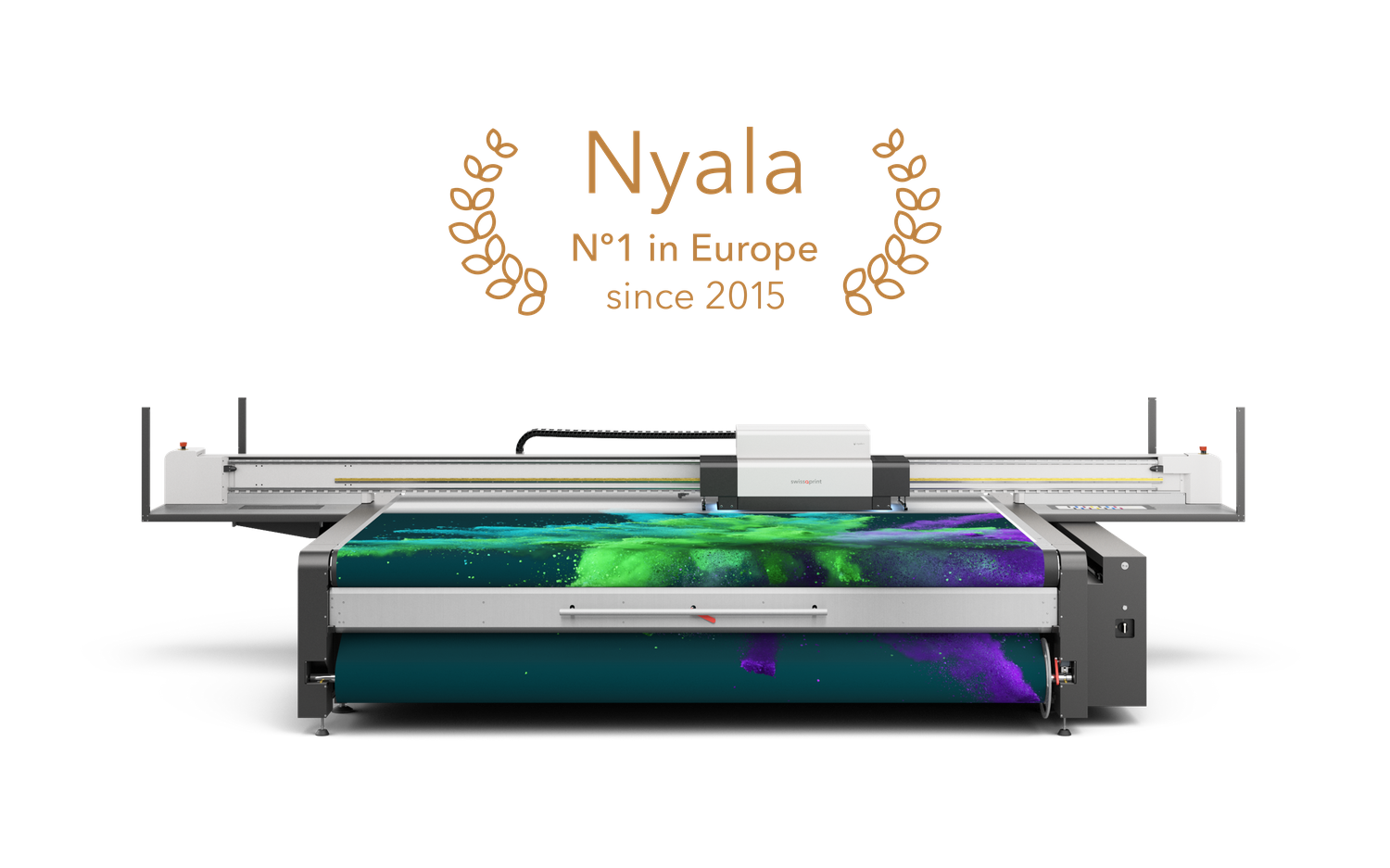 Nyala large format printer: best-seller 2022 © swissQprint 