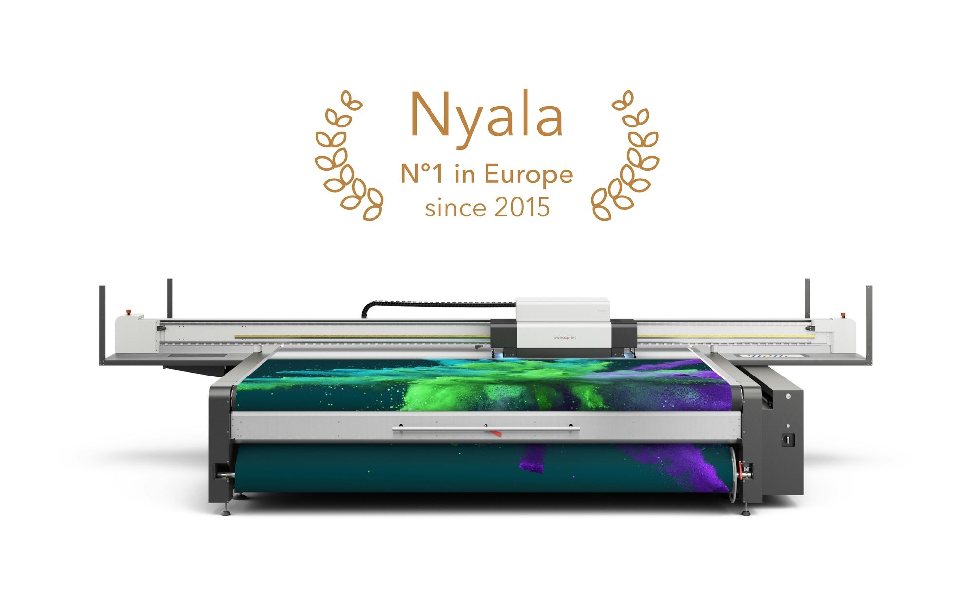 Nyala No. 1 Printer in Europe © swissQprint 