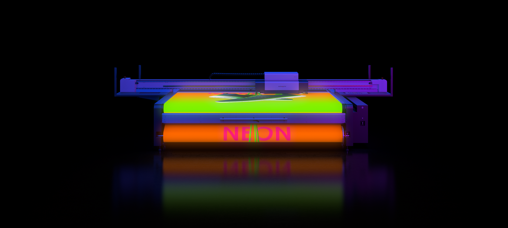 Neon meets UV © swissQprint 