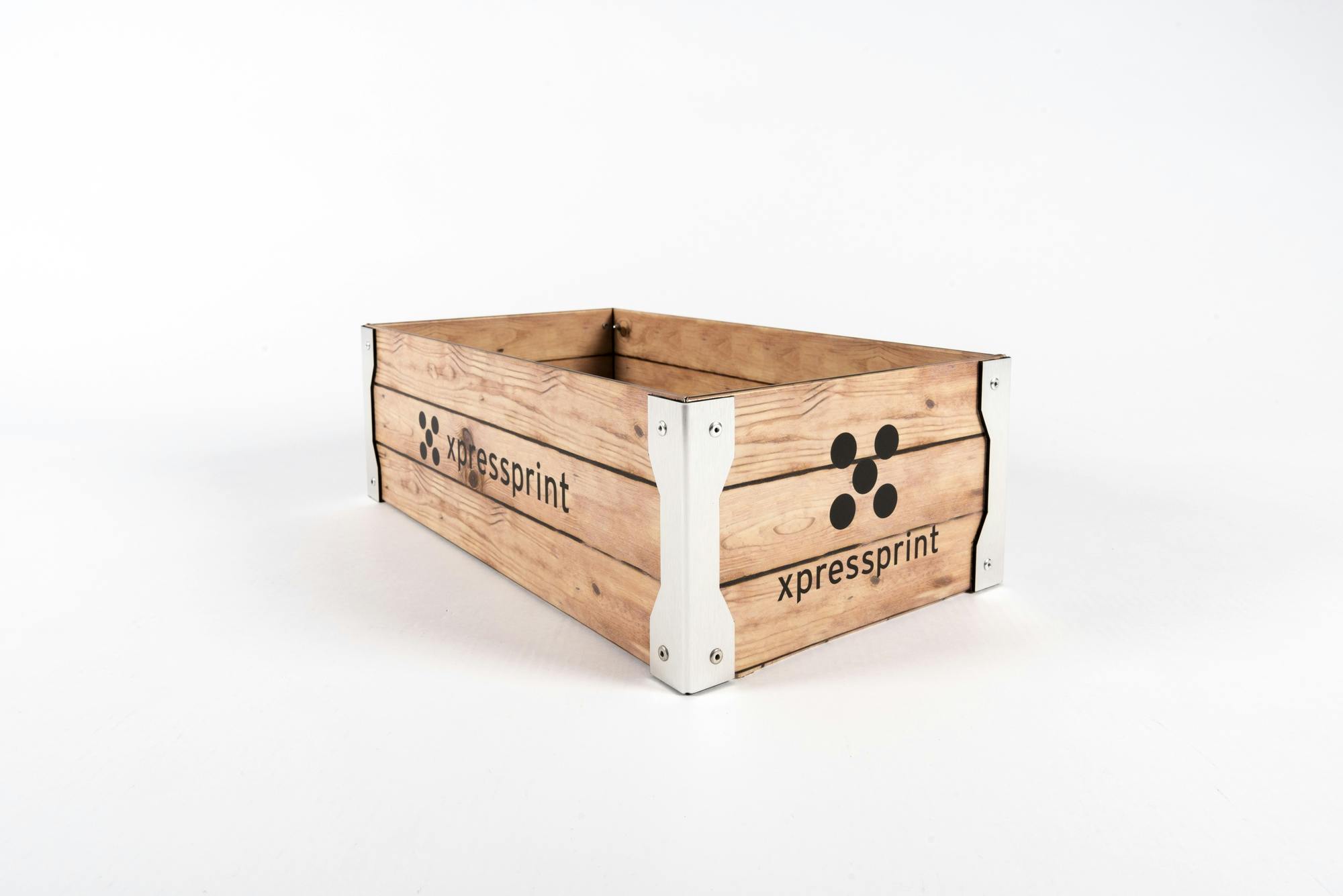 Rustic Wooden Box Replica © swissQprint 