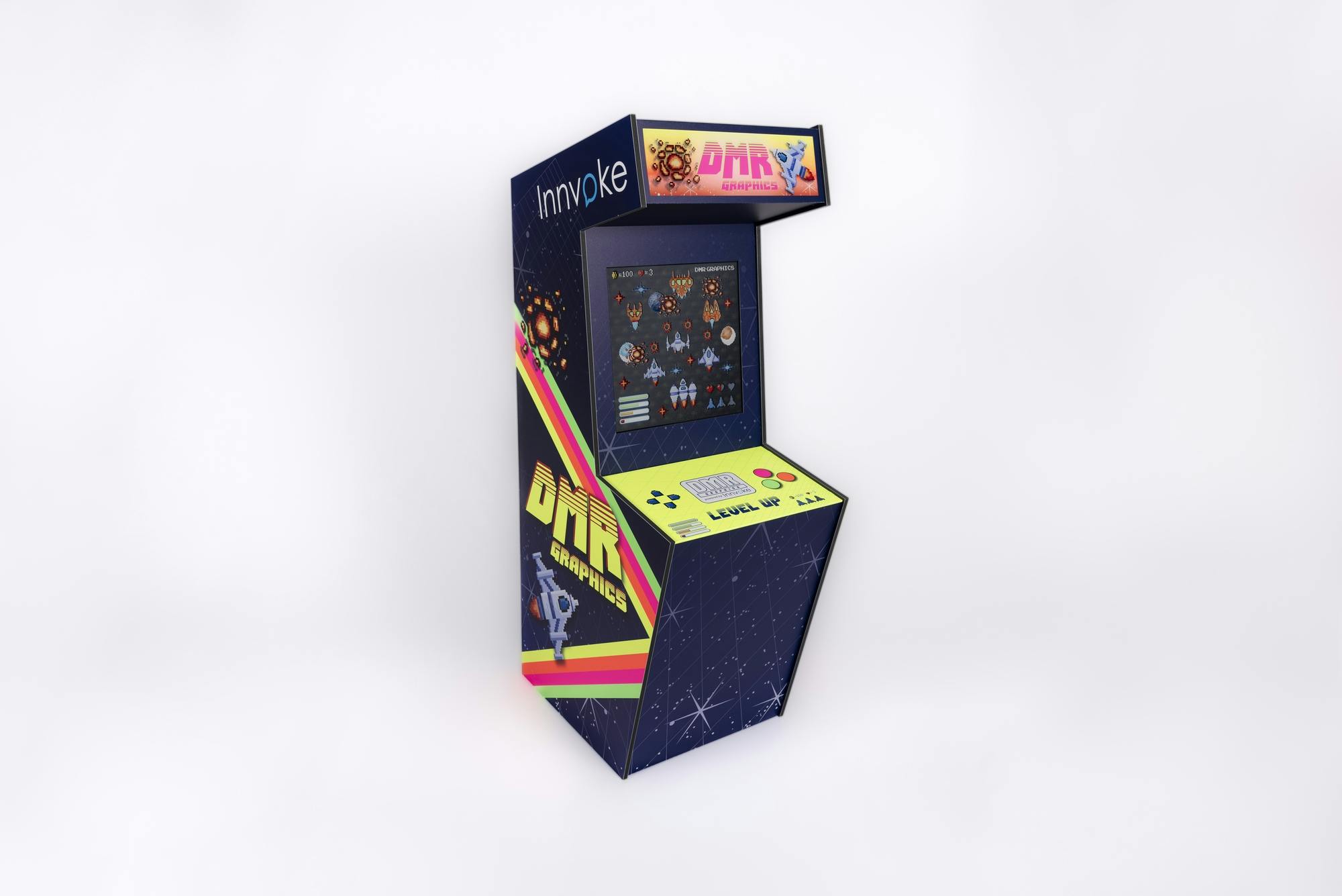 DMR Arcade Game Overview © swissQprint 