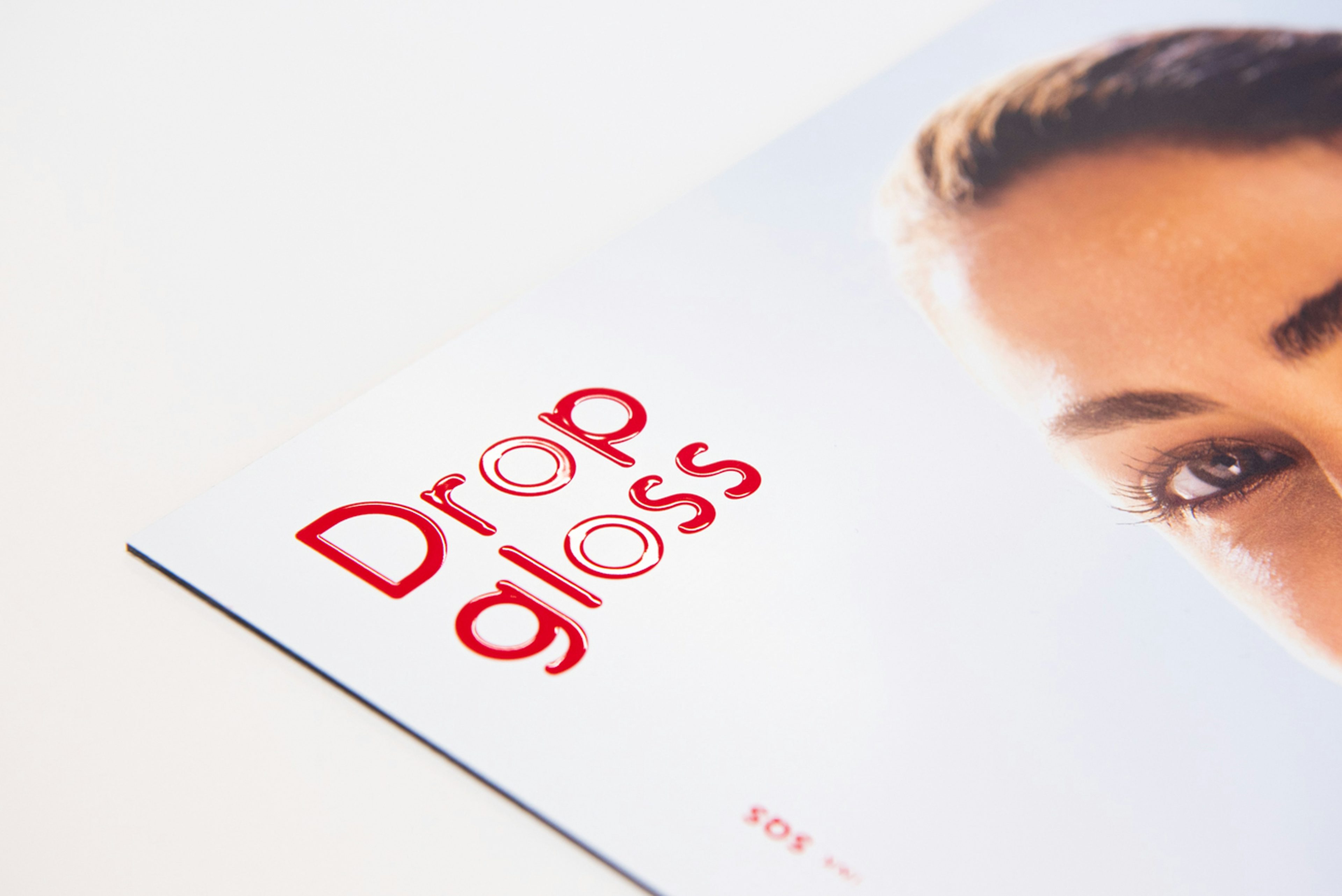 Dropgloss lays it on really thick © swissQprint 